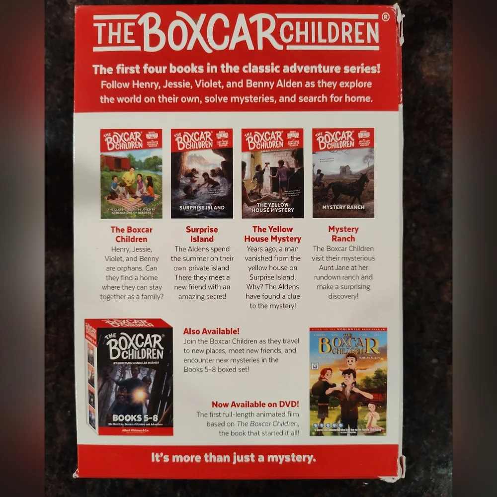 NEW Boxcar Children Books 1-4 Set